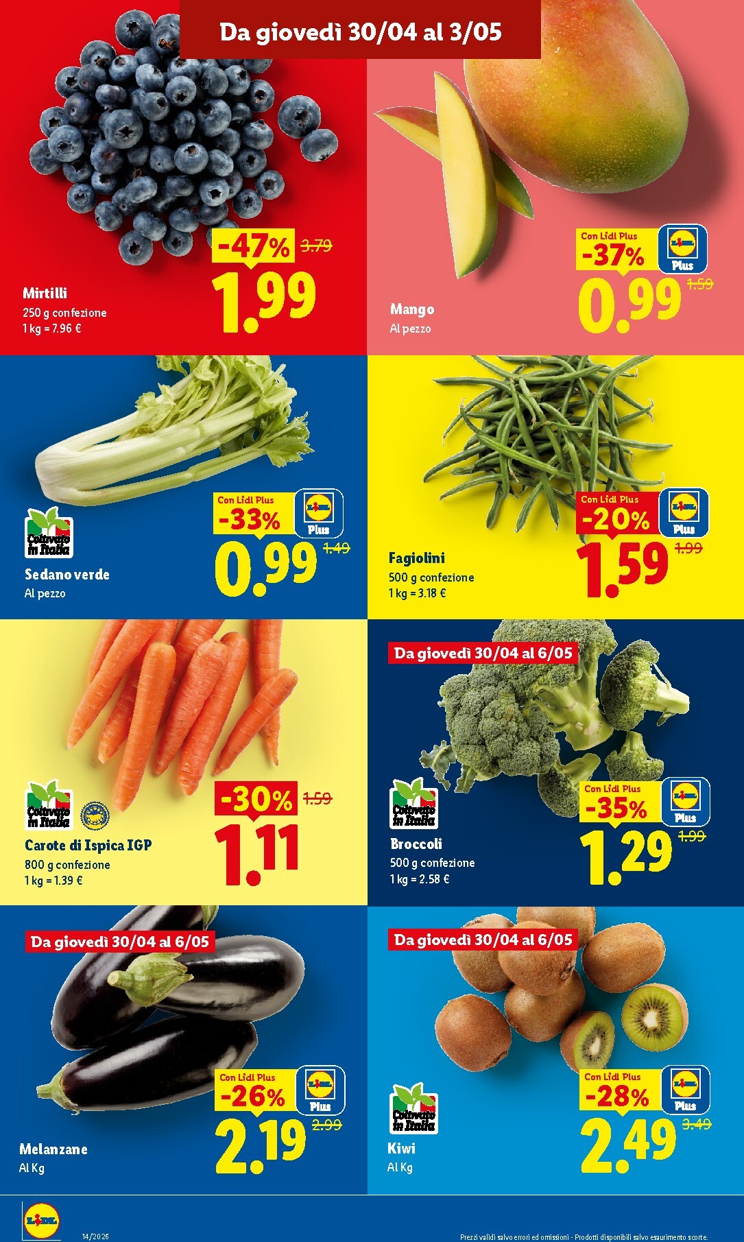 lidl - Volantino futuro Lidl - Fresca e conveniente valido dal giovedì 30/04/2026 al mercoledì 06/05/2026 - page: 2