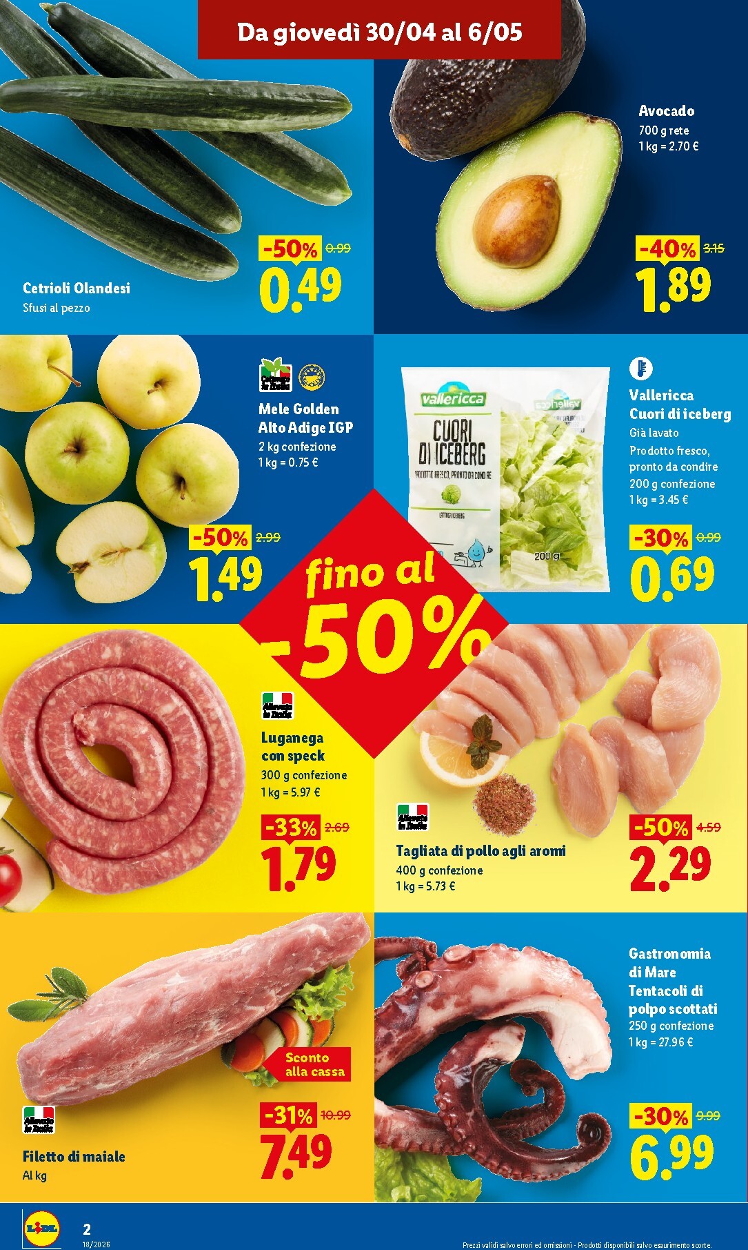 lidl - Volantino attuale di Lidl - Cerveteri valido dal giovedì 30/04/2026 al mercoledì 06/05/2026 - page: 2