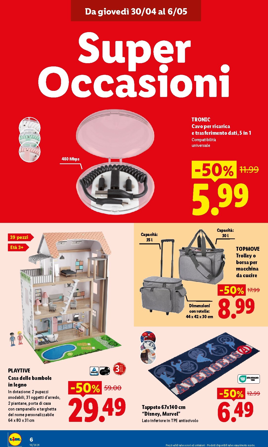 lidl - Volantino attuale di Lidl - Bologna valido dal giovedì 30/04/2026 al mercoledì 06/05/2026 - page: 6