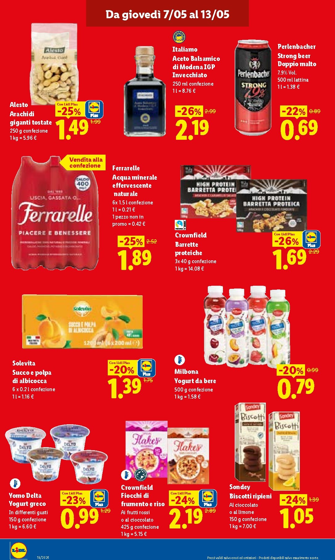 lidl - Volantino Lidl per la prossima settimana dal giovedì 07/05/2026 al mercoledì 13/05/2026 - page: 14