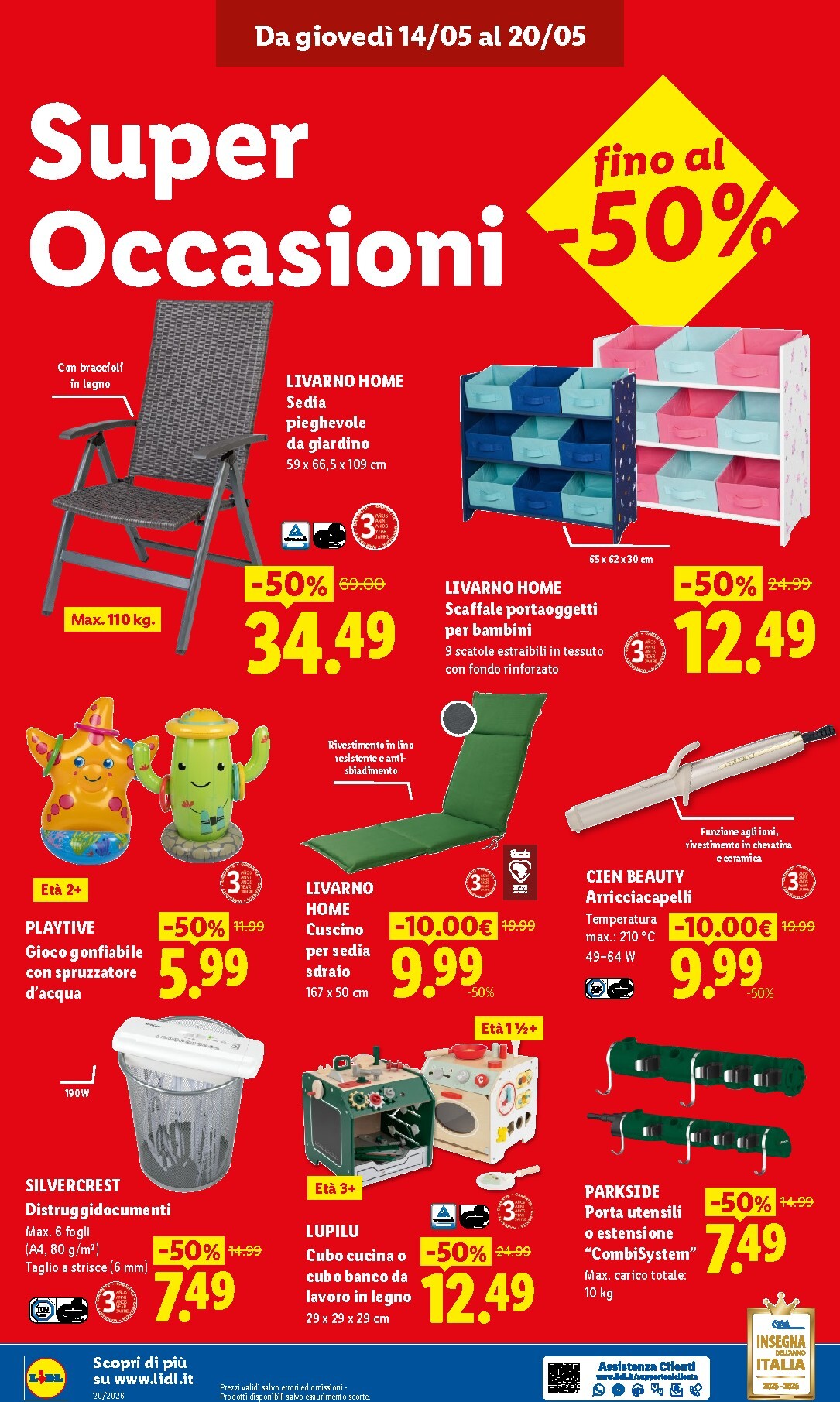 lidl - Volantino attuale di Lidl - Conegliano valido dal giovedì 14/05/2026 al mercoledì 20/05/2026 - page: 4