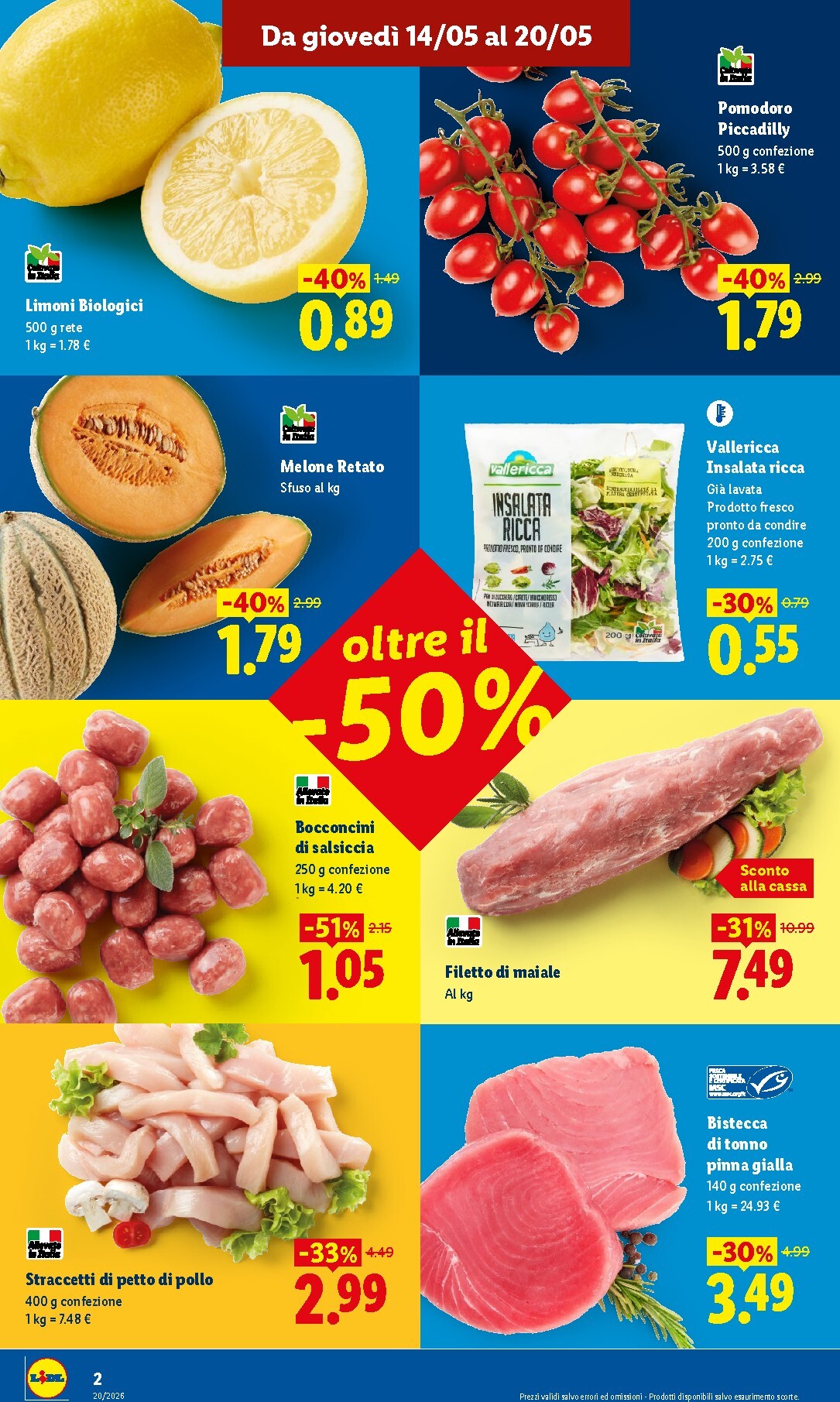 lidl - Volantino attuale di Lidl - Piacenza valido dal giovedì 14/05/2026 al mercoledì 20/05/2026 - page: 2