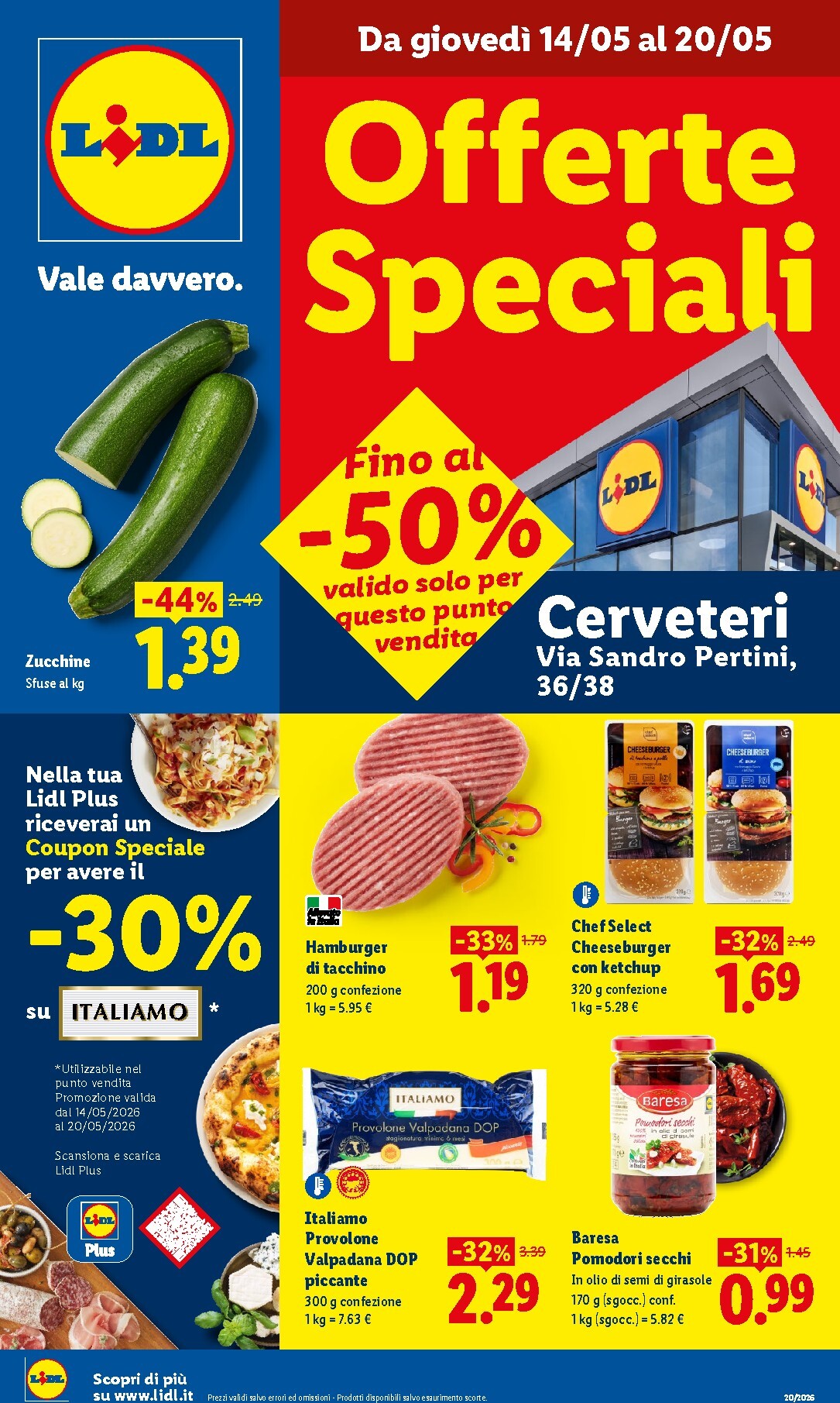 lidl - Volantino attuale di Lidl - Cerveteri valido dal giovedì 14/05/2026 al mercoledì 20/05/2026