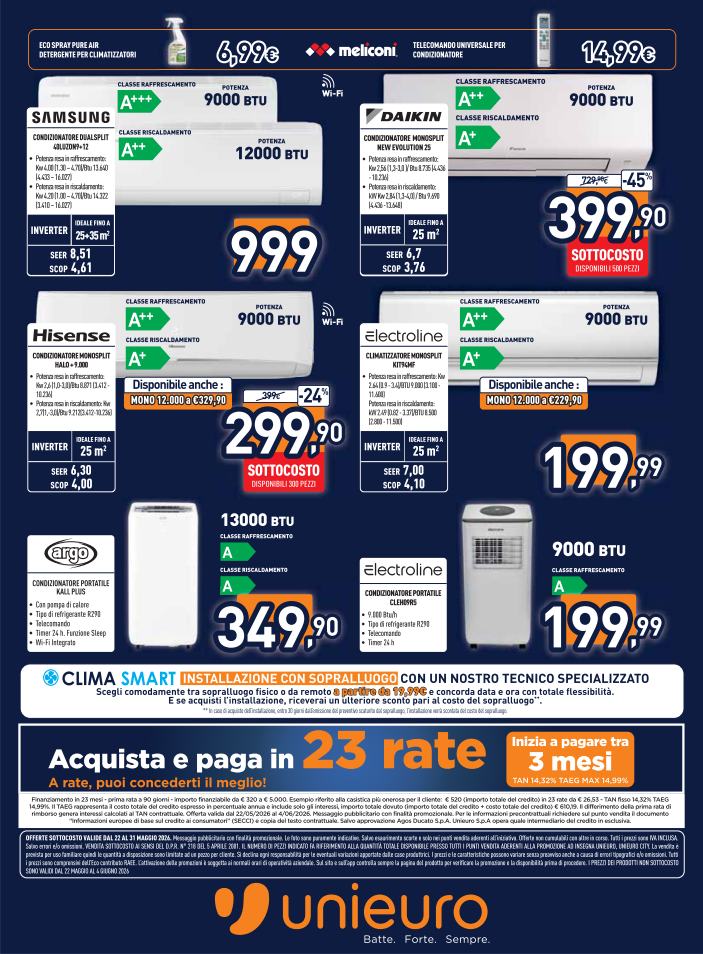 unieuro - Volantino attuale di Unieuro valido dal venerdì 22/05/2026 al domenica 31/05/2026 - page: 29