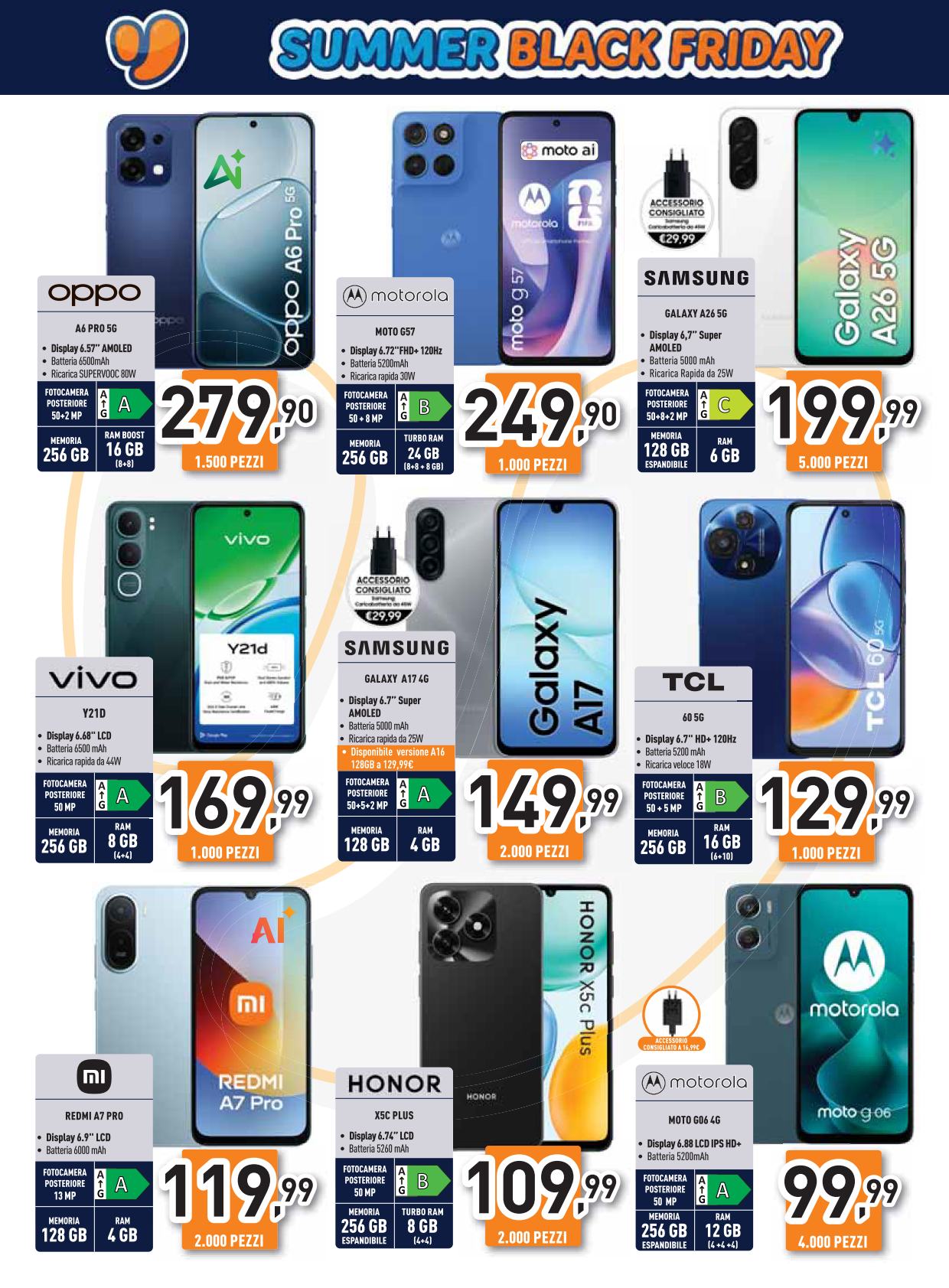 unieuro - Volantino attuale di Unieuro - Summer Black Friday valido dal giovedì 11/06/2026 al mercoledì 17/06/2026 - page: 8