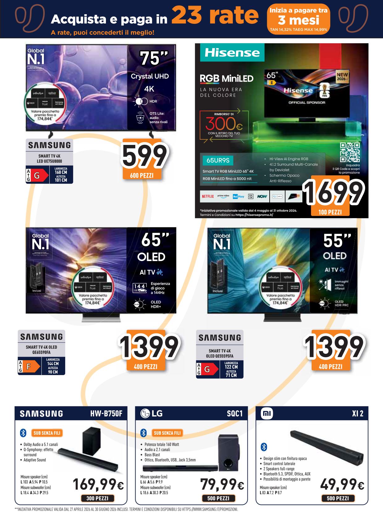 unieuro - Volantino attuale di Unieuro - Summer Black Friday valido dal giovedì 11/06/2026 al mercoledì 17/06/2026 - page: 3