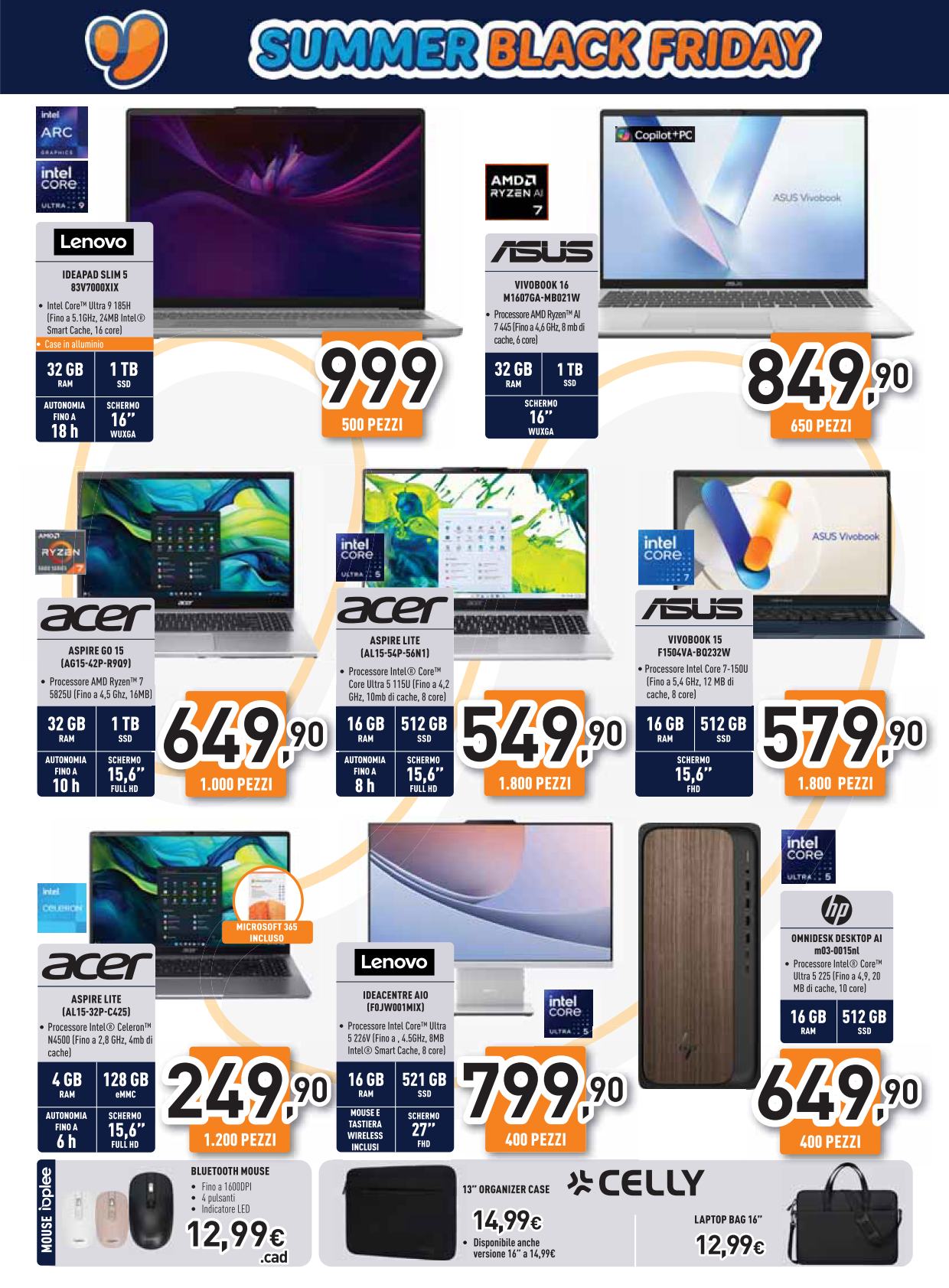 unieuro - Volantino attuale di Unieuro - Summer Black Friday valido dal giovedì 11/06/2026 al mercoledì 17/06/2026 - page: 12