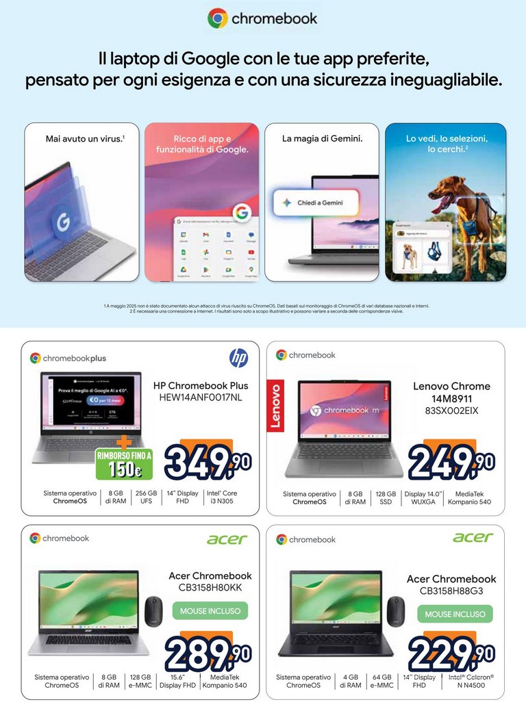 unieuro - Volantino attuale di Unieuro - Volantino Back to school valido dal lunedì 24/08/2026 al domenica 06/09/2026 - page: 5