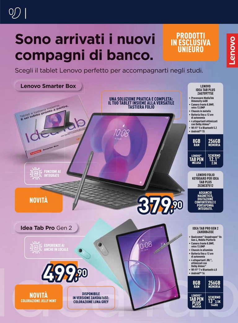 unieuro - Volantino attuale di Unieuro - Volantino Back to school valido dal lunedì 24/08/2026 al domenica 06/09/2026 - page: 34
