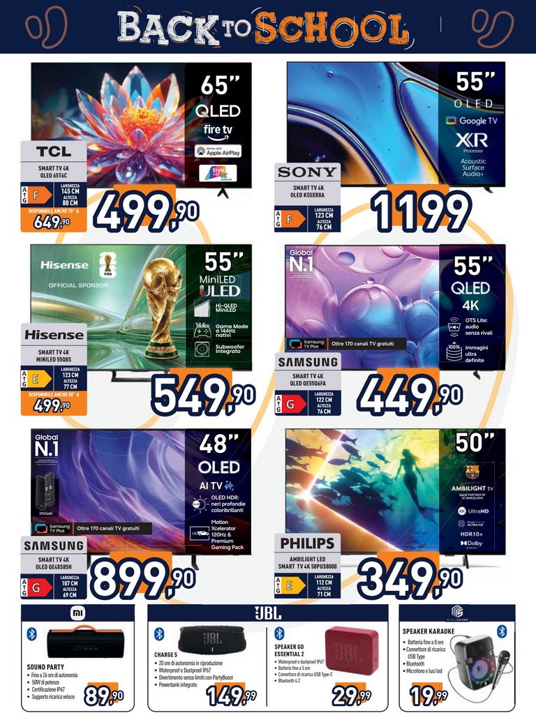 unieuro - Volantino attuale di Unieuro - Volantino Back to school valido dal lunedì 24/08/2026 al domenica 06/09/2026 - page: 18