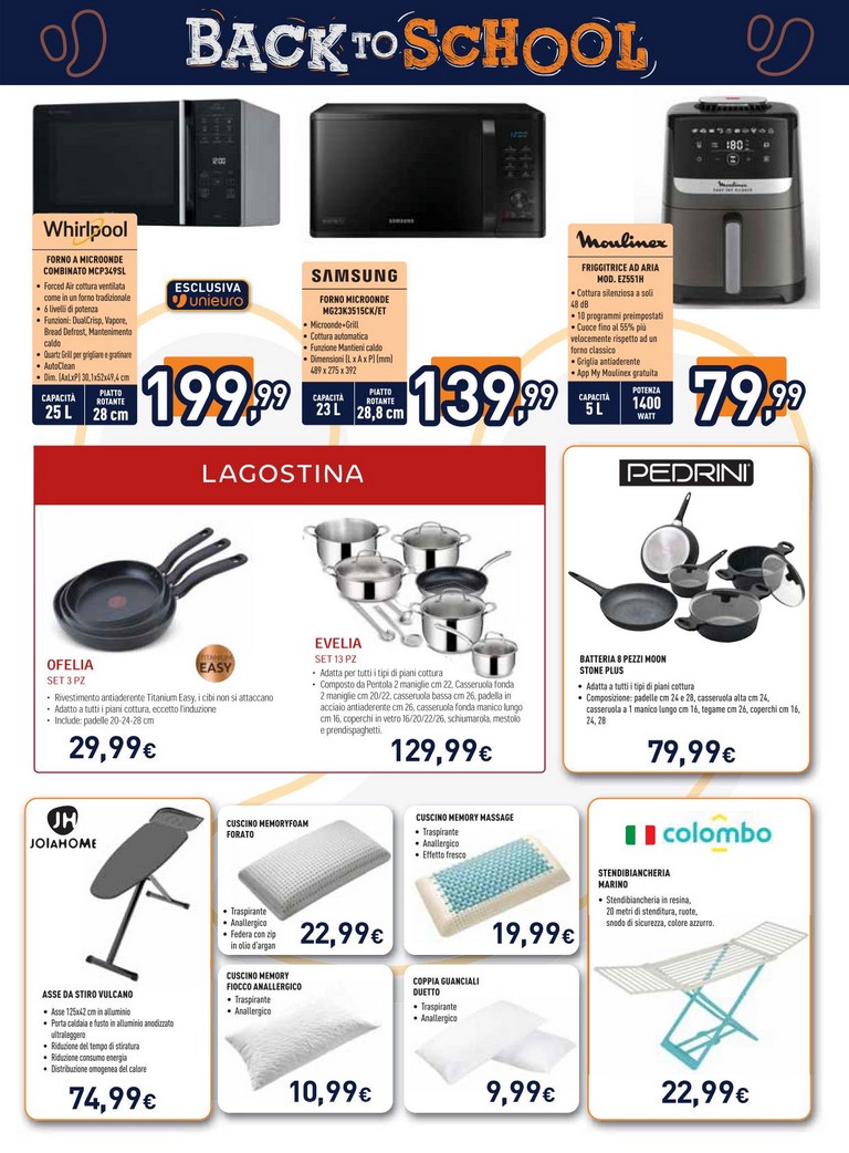 unieuro - Volantino attuale di Unieuro - Volantino Back to school valido dal lunedì 24/08/2026 al domenica 06/09/2026 - page: 24