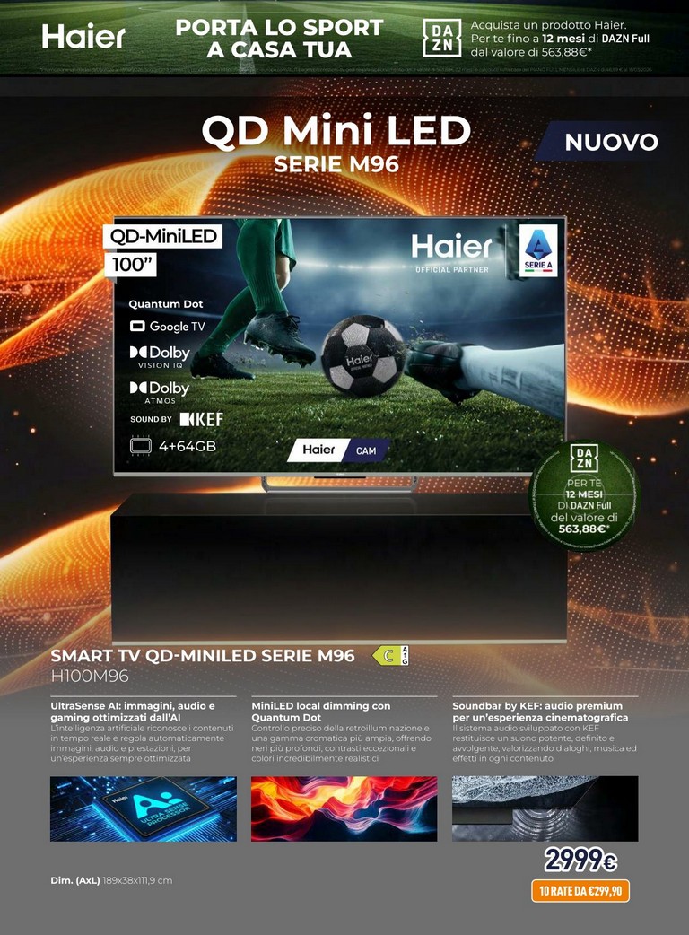 unieuro - Volantino attuale di Unieuro - Speciale Haier valido dal venerdì 21/08/2026 al domenica 06/09/2026 - page: 2
