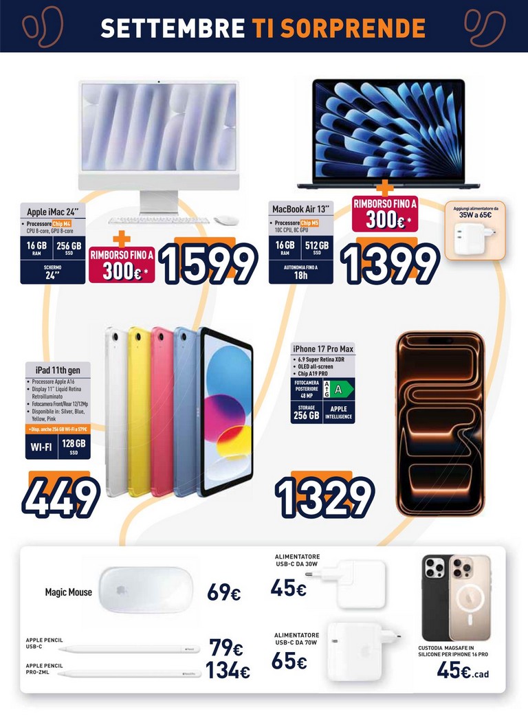 unieuro - Volantino attuale di Unieuro - Settembre ti sorprende valido dal lunedì 07/09/2026 al giovedì 17/09/2026 - page: 18