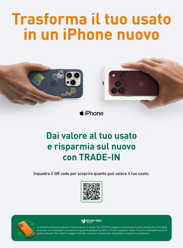 unieuro - Volantino attuale di Unieuro - Speciale Apple valido dal venerdì 18/09/2026 al giovedì 24/09/2026 - page: 4