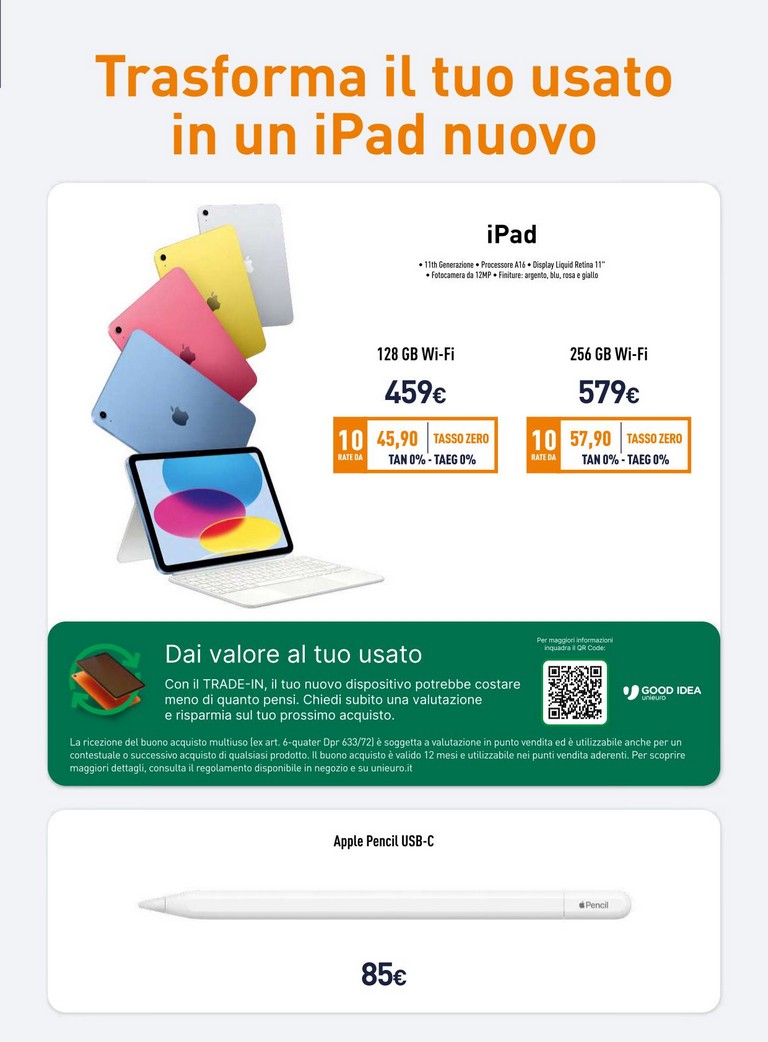 unieuro - Volantino attuale di Unieuro - Speciale Apple valido dal venerdì 18/09/2026 al giovedì 24/09/2026 - page: 13