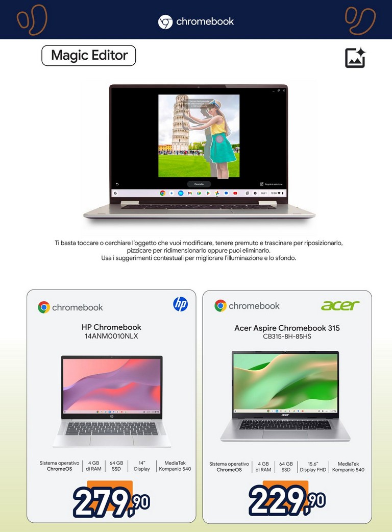 unieuro - Volantino attuale di Unieuro - Speciale Chromebook valido dal venerdì 18/09/2026 al domenica 04/10/2026 - page: 4