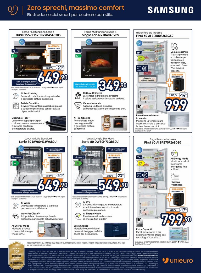 unieuro - Volantino attuale di Unieuro valido dal lunedì 12/10/2026 al giovedì 29/10/2026 - page: 34