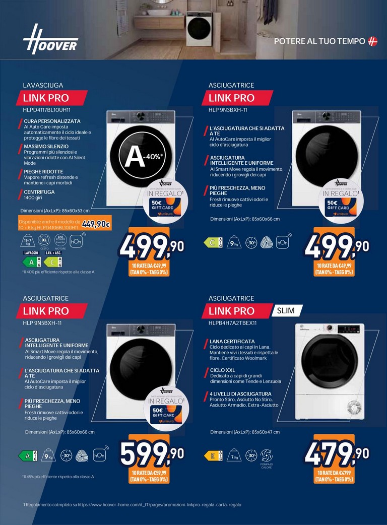 unieuro - Volantino attuale di Unieuro - Speciale Asciugatura valido dal venerdì 16/10/2026 al domenica 01/11/2026 - page: 10