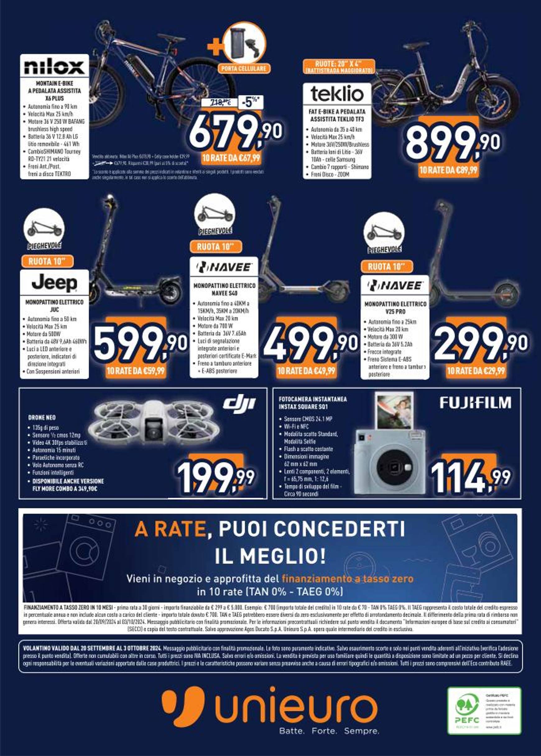 unieuro - Nuovo volantino Unieuro 20.09. - 03.10. - page: 38