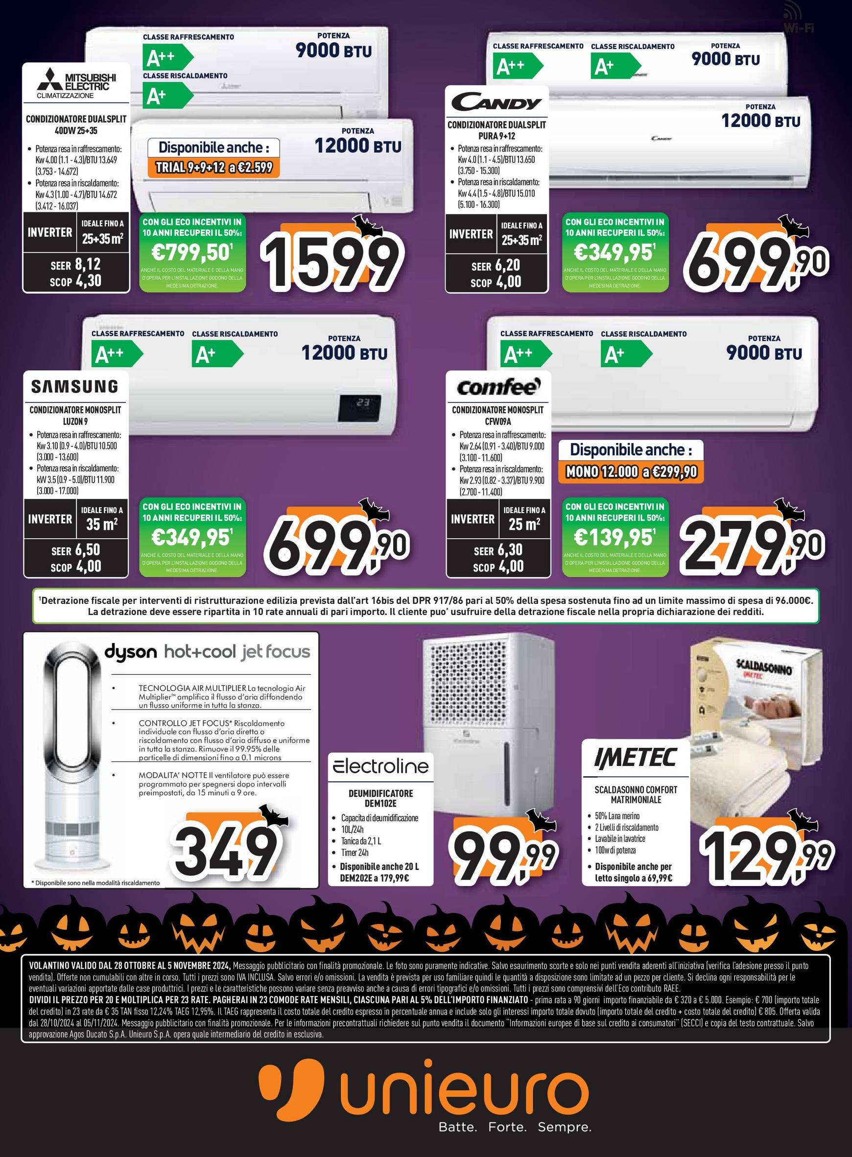 unieuro - Volantino Unieuro - Halloween days da Unieuro! valido dal 28.10. al 05.11. - page: 28