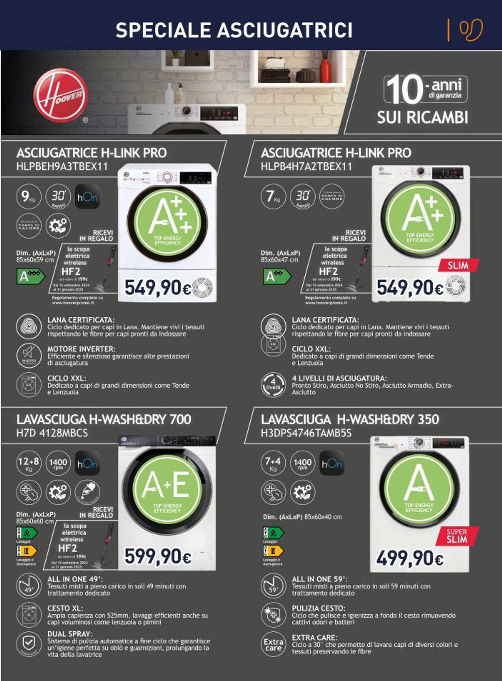 unieuro - Volantino Unieuro - Speciale Asciugatura valido dal 17.10. al 12.11. - page: 11