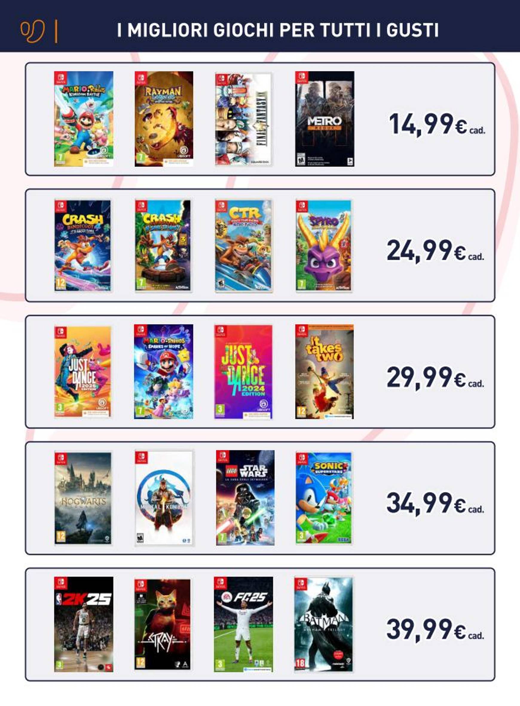 unieuro - Volantino Unieuro - Speciale Games valido dal 22/11 al 15/12 - page: 12