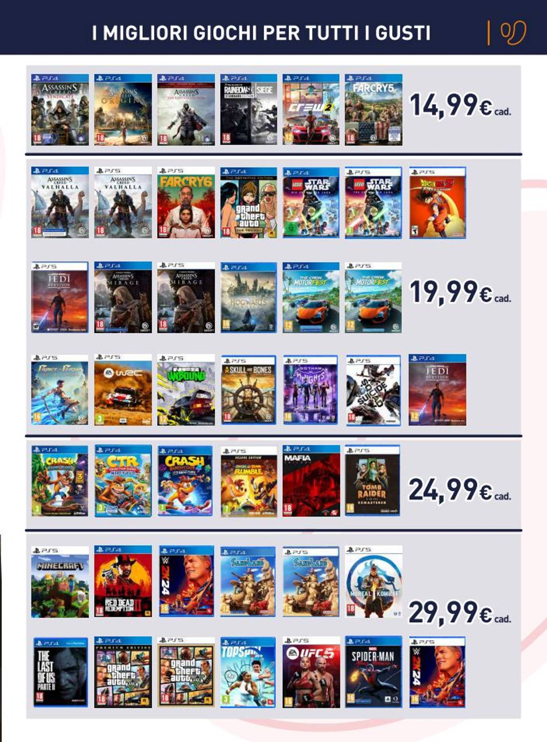 unieuro - Volantino Unieuro - Speciale Games valido dal 22/11 al 15/12 - page: 7