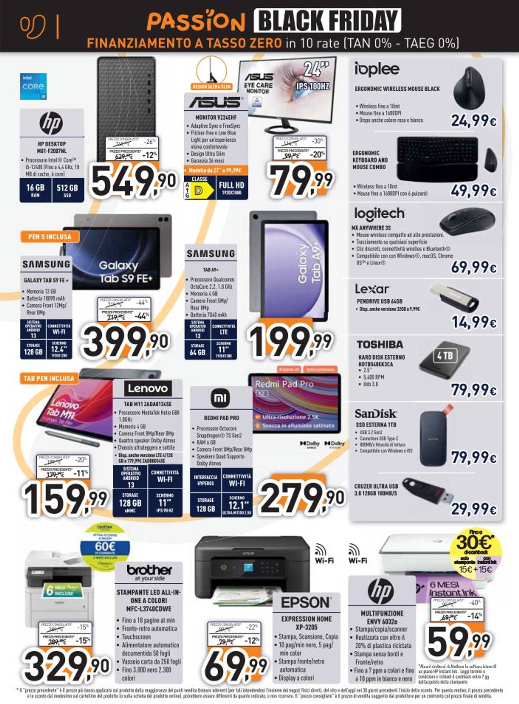 unieuro - Volantino Unieuro - Black Friday valido dal 20/11 al 27/11 - page: 14