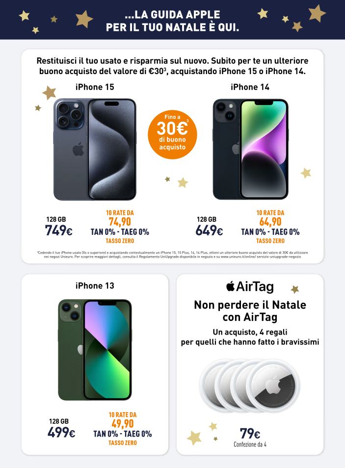 unieuro - Volantino Unieuro - Speciale Apple valido dal 09/12 al 15/12 - page: 3