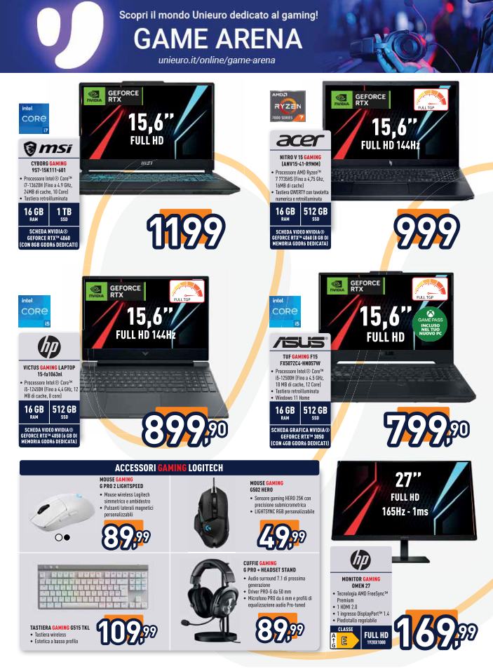 unieuro - Volantino Unieuro valido dal 14/02 al 28/02 - page: 15