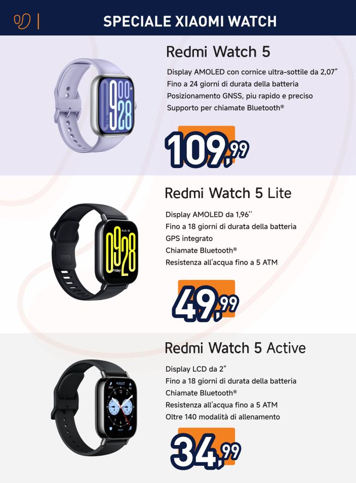 unieuro - Volantino Unieuro - Speciale Xiaomi Watch valido dal 02/03 al 19/03 - page: 4