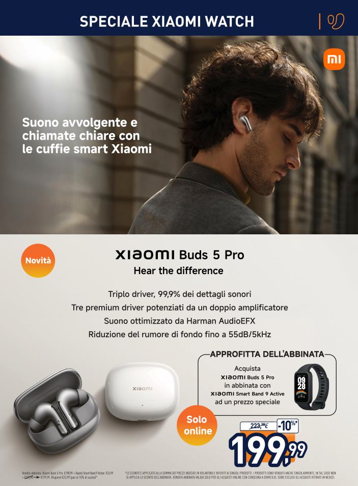 unieuro - Volantino Unieuro - Speciale Xiaomi Watch valido dal 02/03 al 19/03 - page: 5