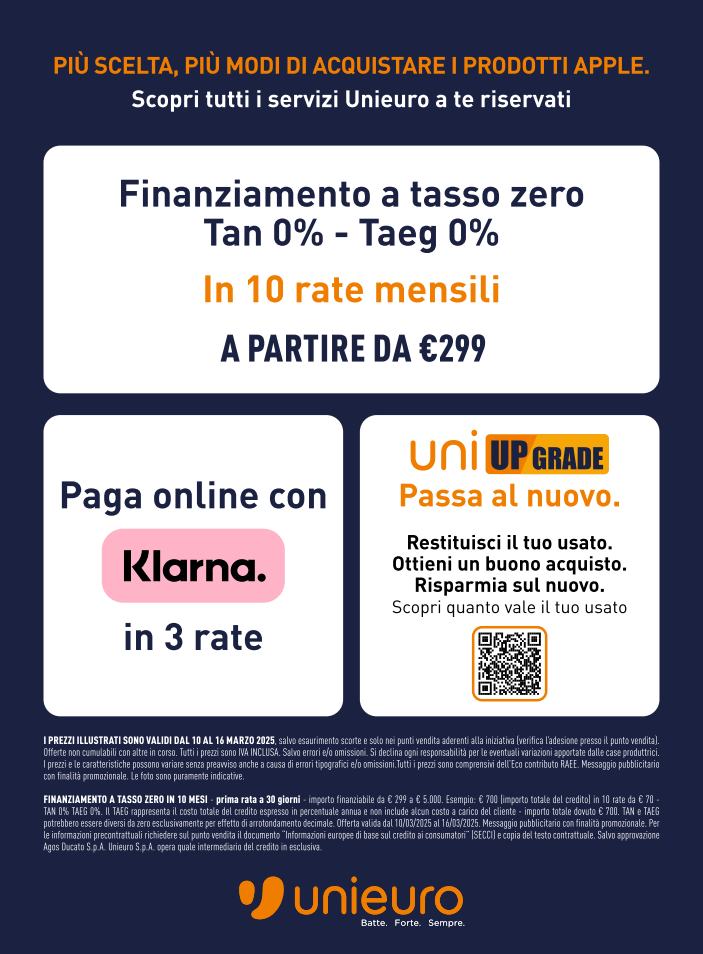 unieuro - Volantino Unieuro - Speciale Apple valido dal 10/03 al 16/03 - page: 21