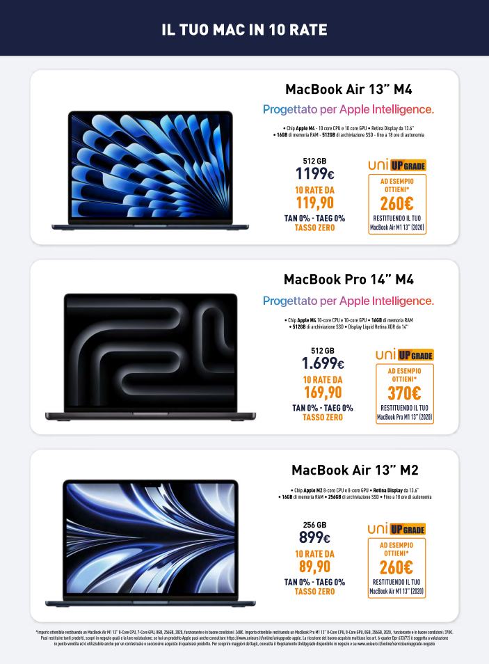 unieuro - Volantino Unieuro - Speciale Apple valido dal 05/05 al 11/05 - page: 16