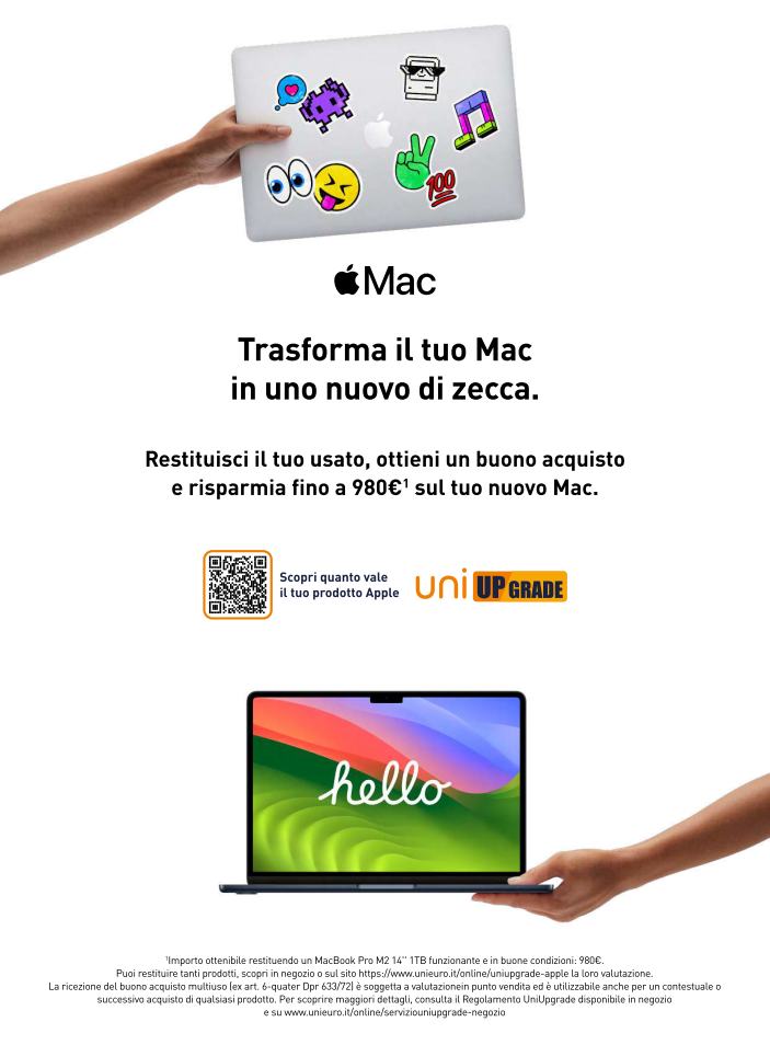unieuro - Volantino Unieuro - Speciale Apple valido dal 05/05 al 11/05 - page: 15