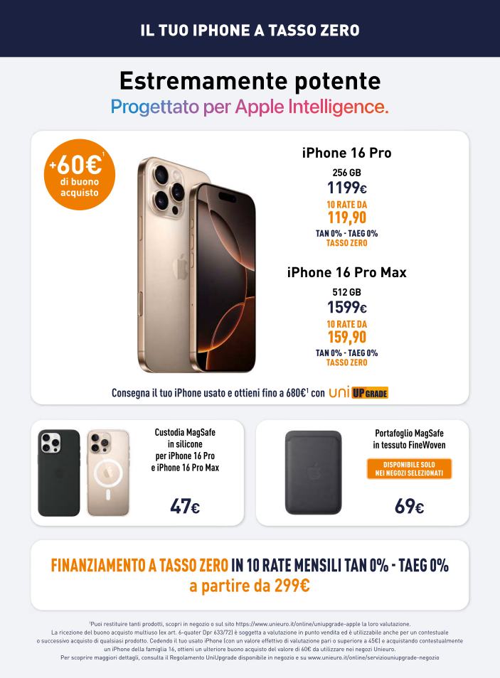 unieuro - Volantino Unieuro - Speciale Apple valido dal 05/05 al 11/05 - page: 4