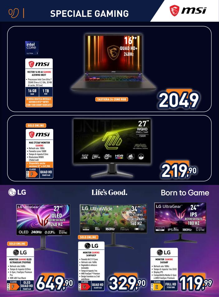 unieuro - Volantino Unieuro - Speciale Gaming valido dal 16/05 al 29/05 - page: 2