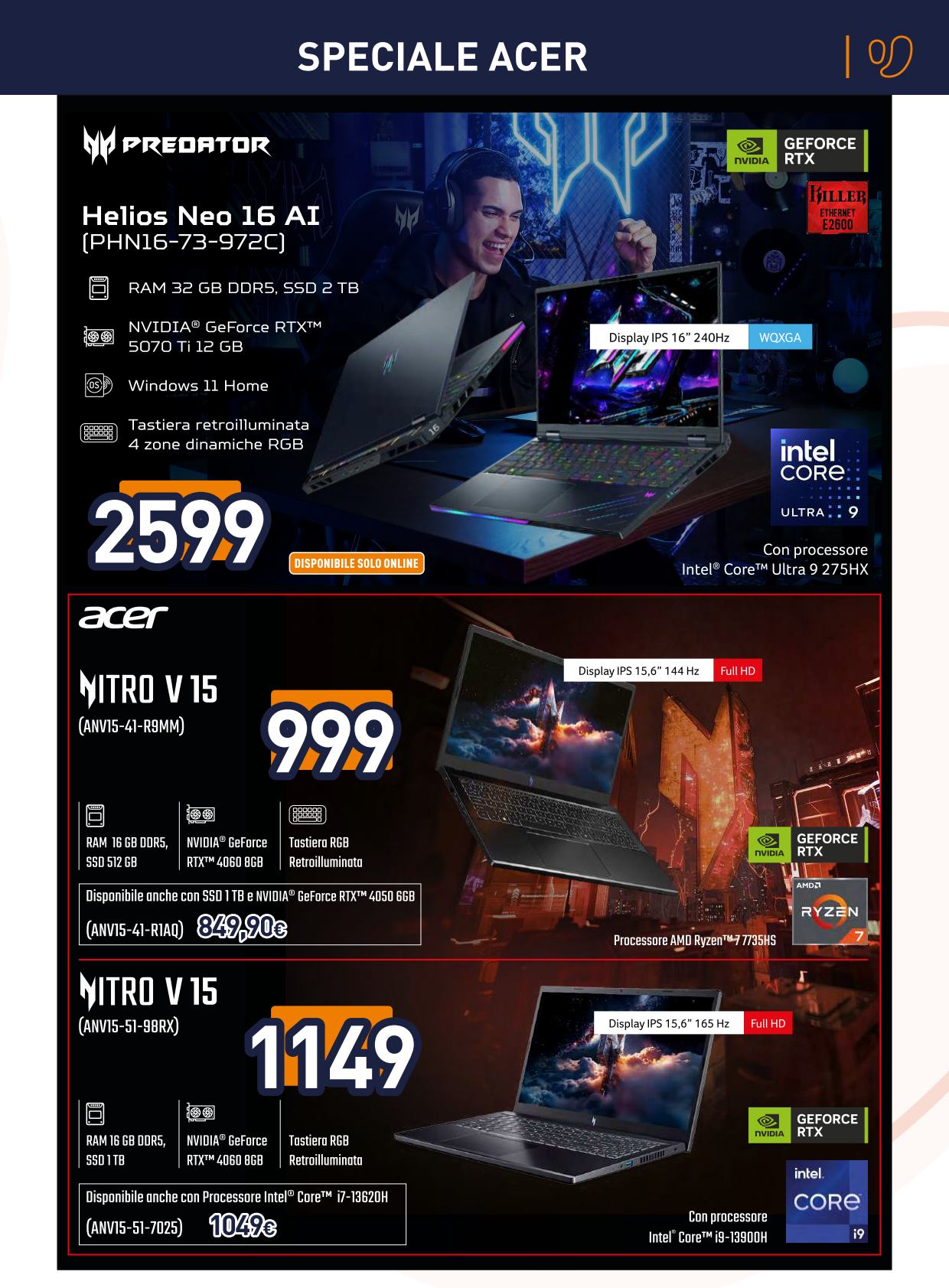unieuro - Volantino Unieuro - Uni News Speciale Acer valido dal 19/06 al 29/06 - page: 3