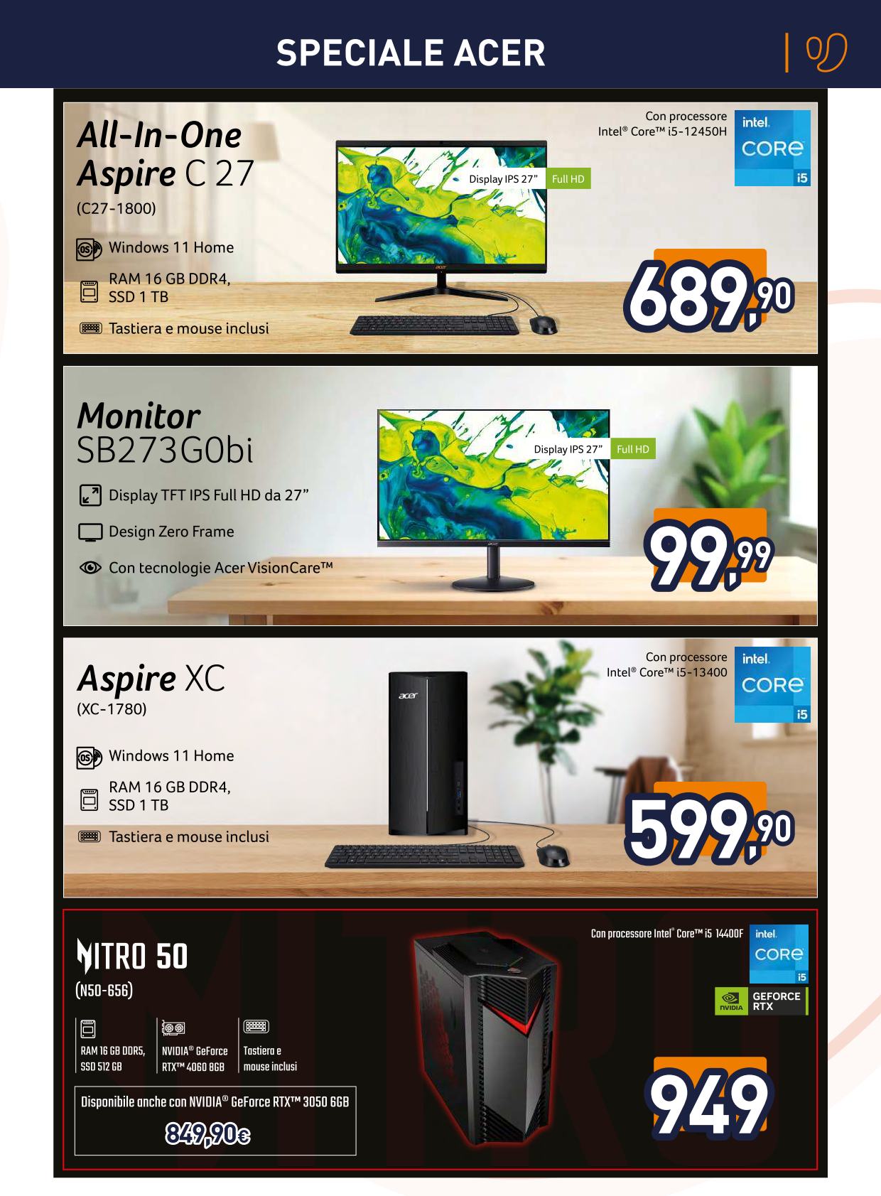 unieuro - Volantino Unieuro - Uni News Speciale Acer valido dal 19/06 al 29/06 - page: 5