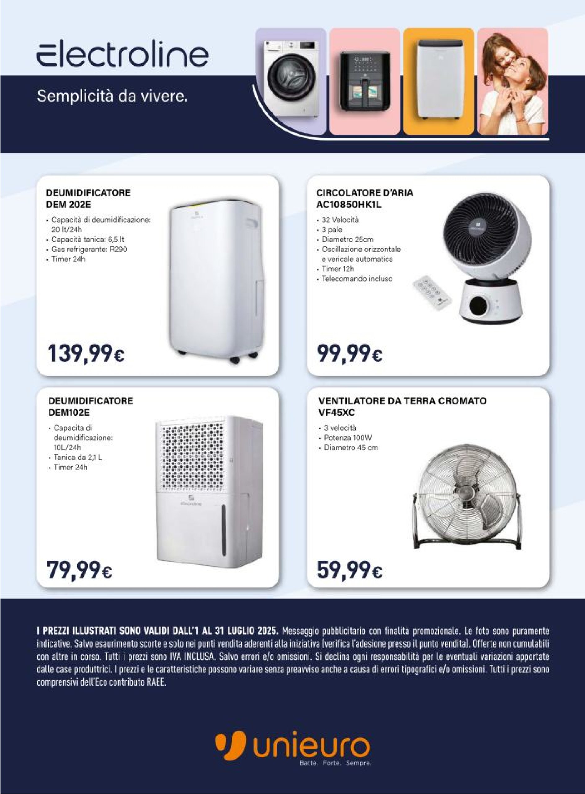 unieuro - Volantino Unieuro - UniNews valido dal 01/07 al 31/07 - page: 34