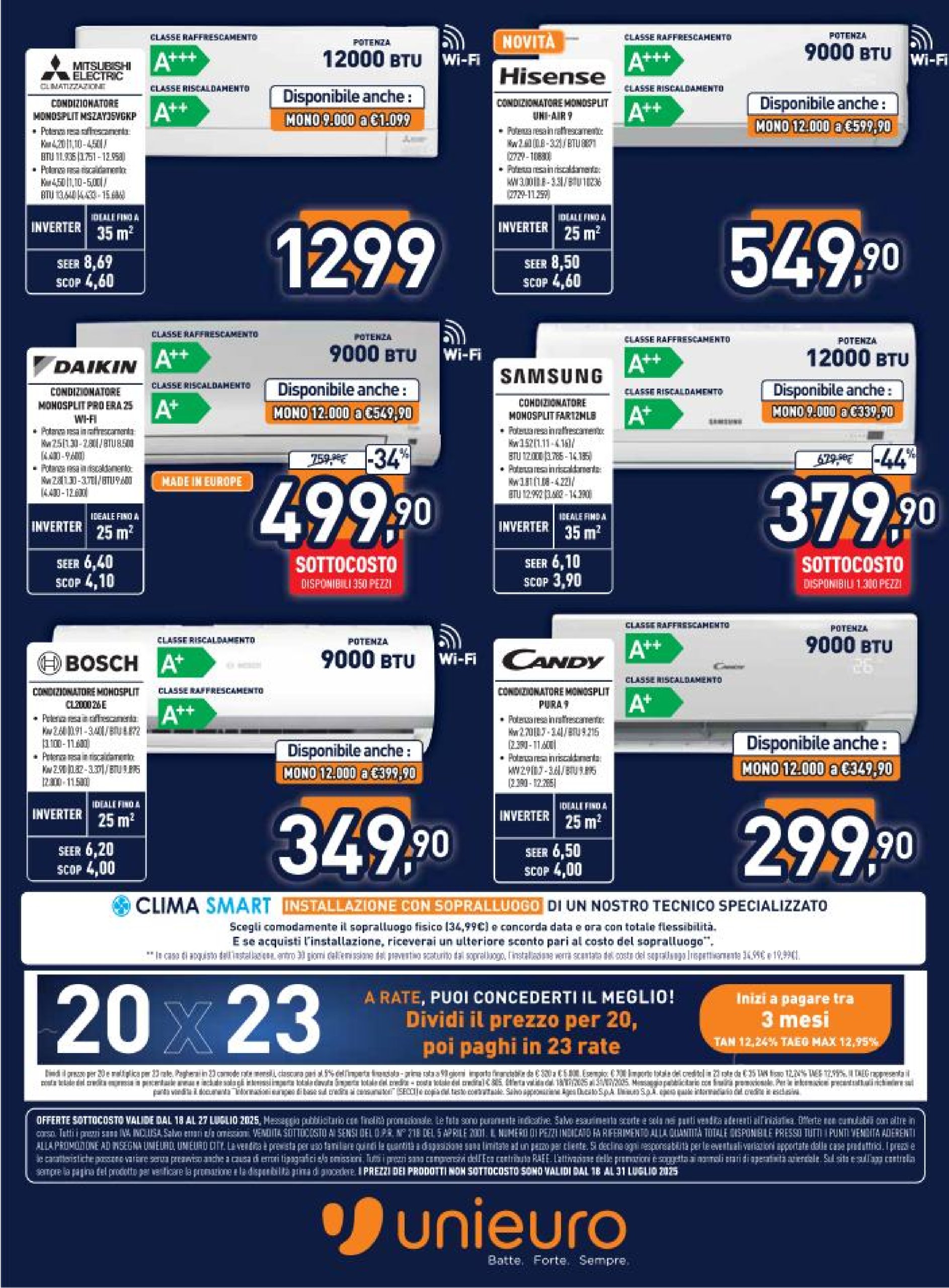 unieuro - Volantino Unieuro valido dal 18/07 al 27/07 - page: 26 unieuro - Volantino Unieuro valido dal 18/07 al 27/07 - page: 26