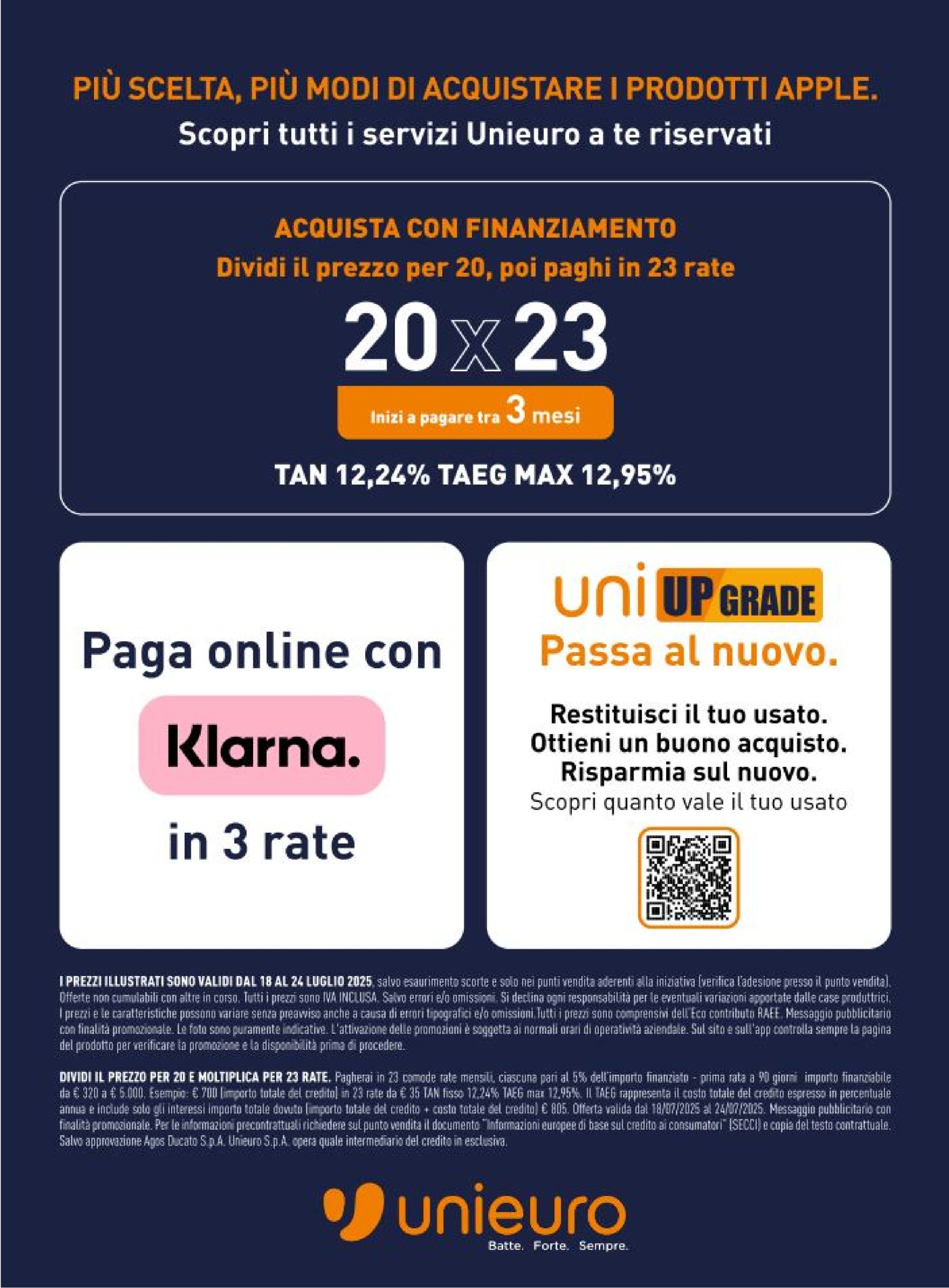unieuro - Volantino Unieuro - Speciale Apple valido dal 18/07 al 24/07 - page: 21