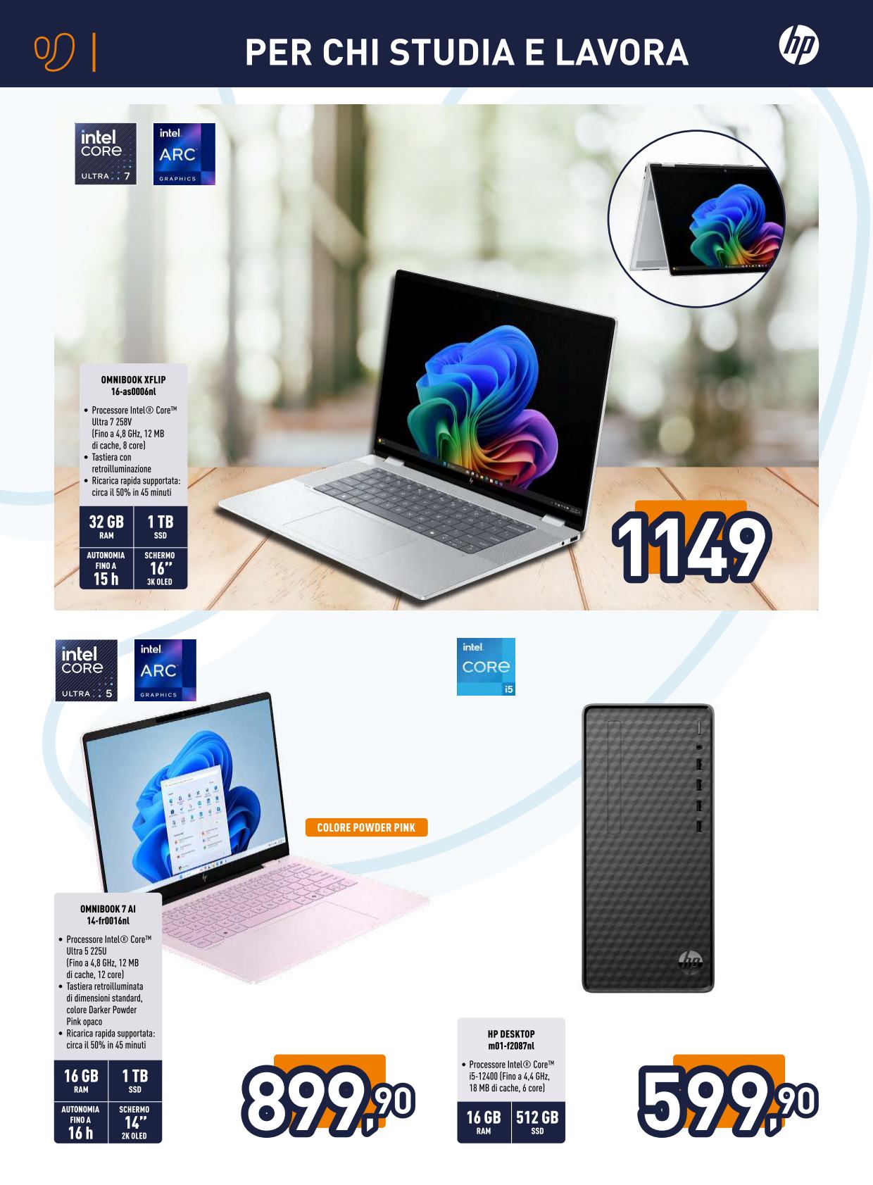 unieuro - Volantino Unieuro - Speciale HP Days valido dal 08/08 al 20/08 - page: 4