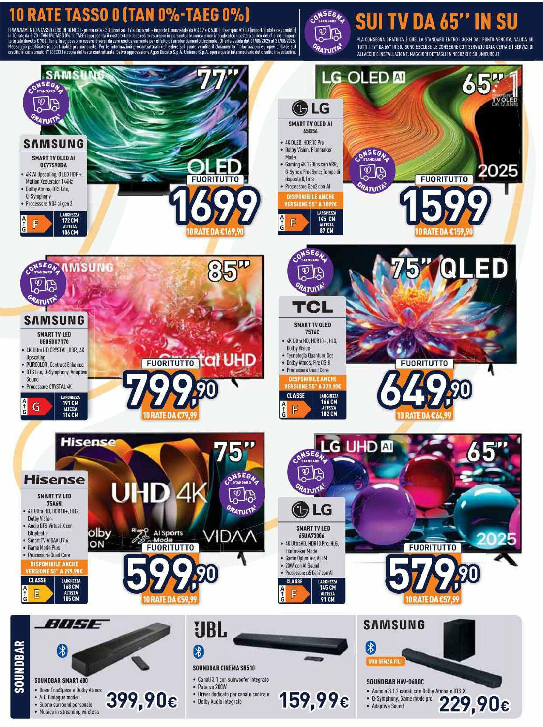 unieuro - Volantino Unieuro valido dal 14/08 al 21/08 - page: 2
