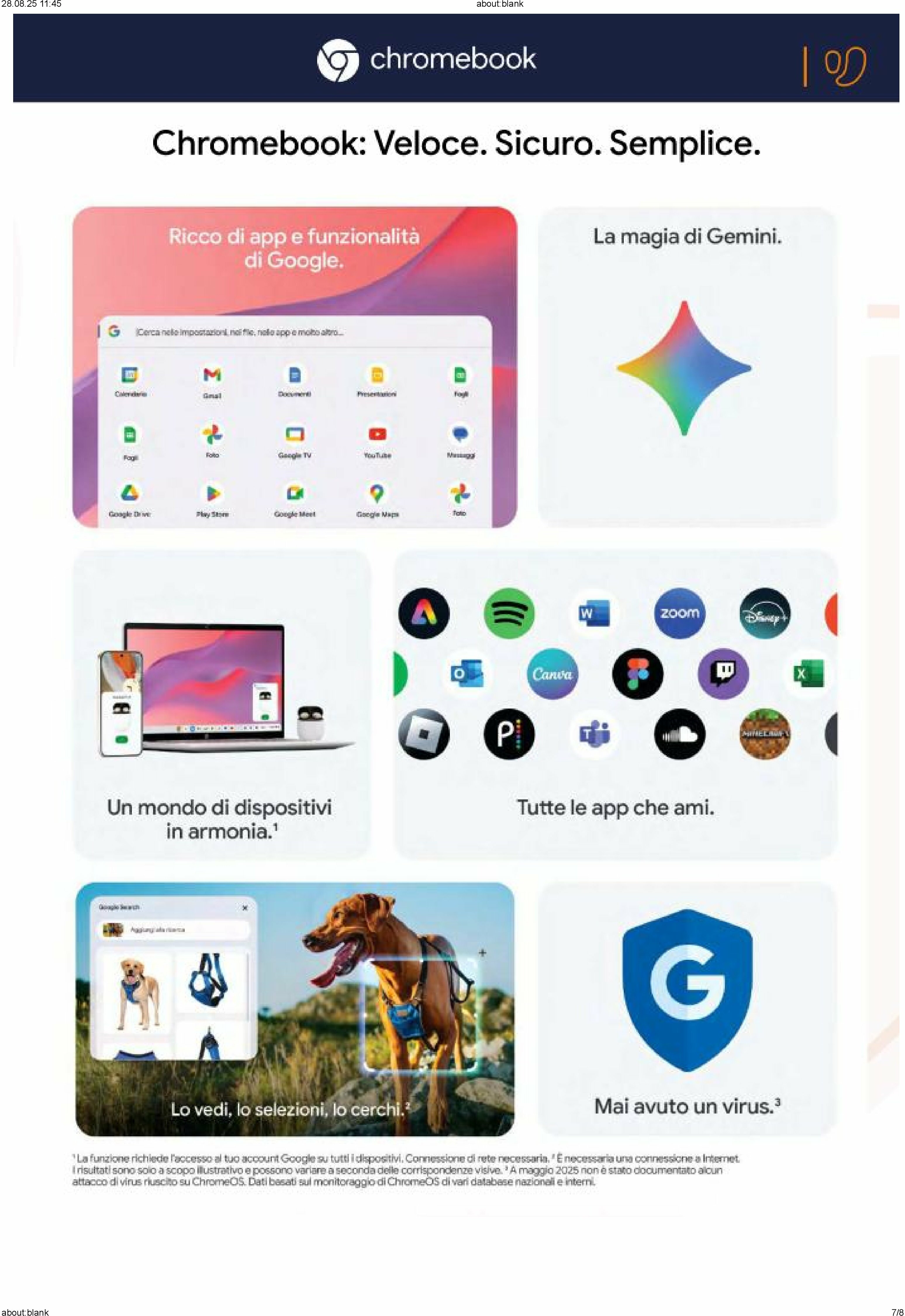 unieuro - Volantino Unieuro - Speciale Chromebook valido dal 22/08 al 04/09 - page: 7
