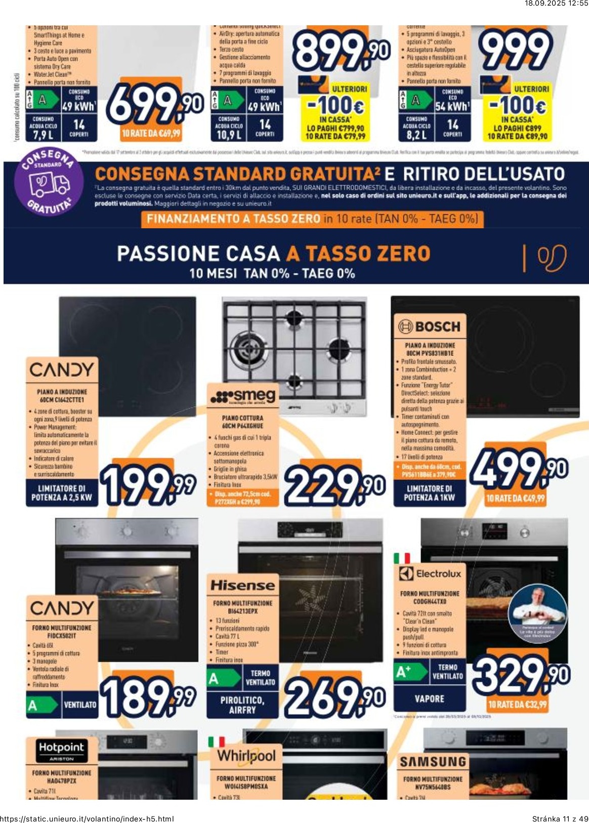 unieuro - Volantino Unieuro valido dal 17/09 al 02/10 - page: 11