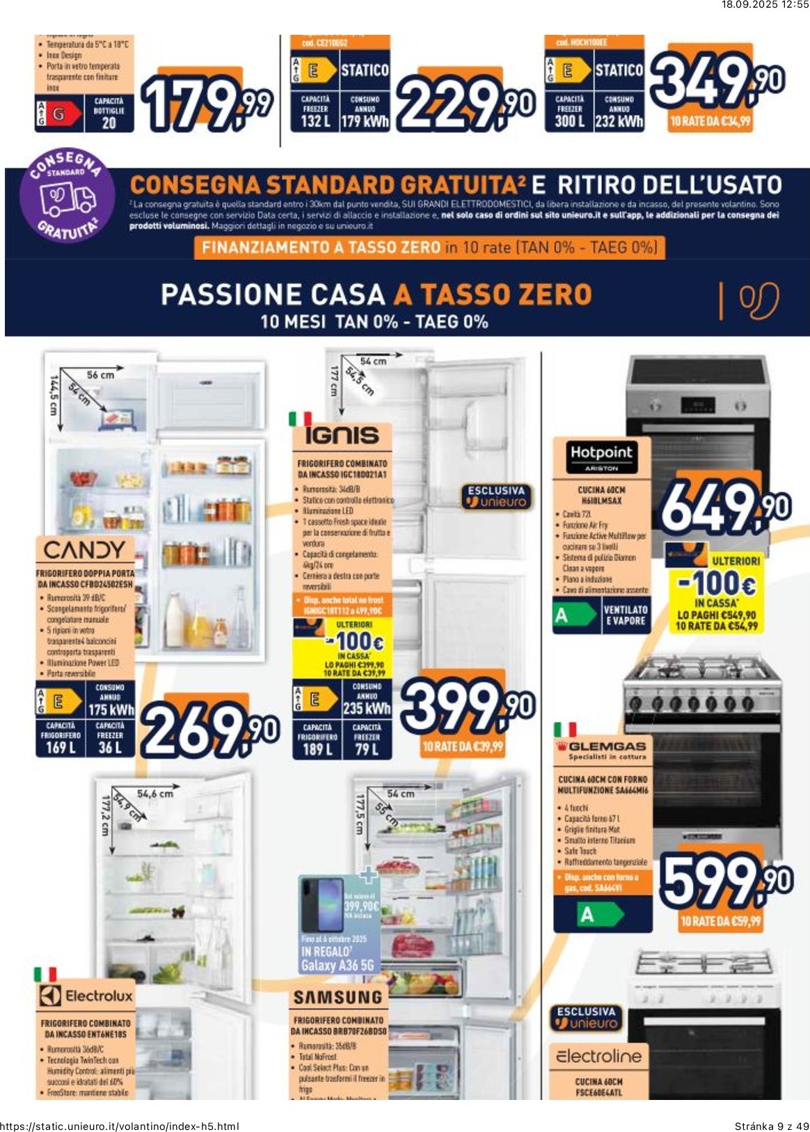 unieuro - Volantino Unieuro valido dal 17/09 al 02/10 - page: 9