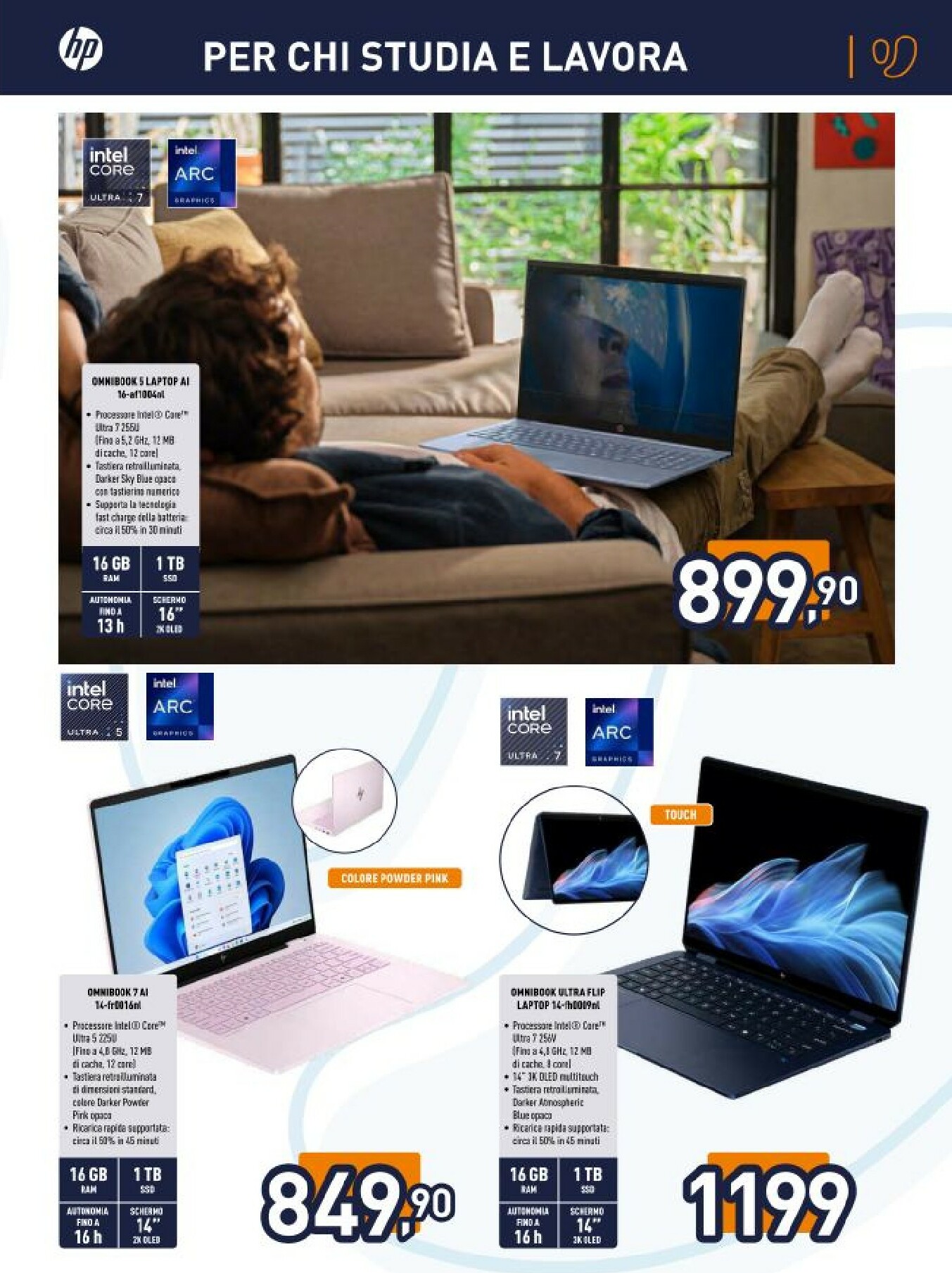 unieuro - Volantino Unieuro - Speciale HP Days valido dal 13/10 al 26/10 - page: 3