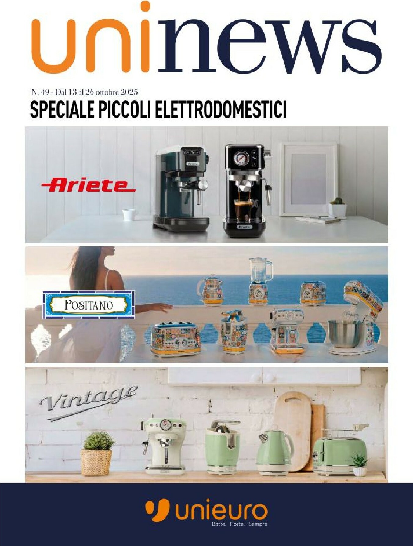 unieuro - Volantino Unieuro - Speciale Piccoli Elettrodomestici valido dal 13/10 al 26/10
