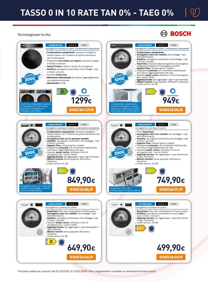 unieuro - Volantino Unieuro - Speciale Asciugatrici Sfoglia lo speciale valido dal 17/10 al 05/11 - page: 5